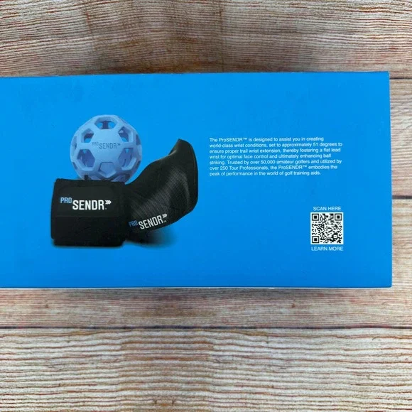 ProSENDR Golf Training Aid Right Hand Alignment Swing Trainer Blue Ball NEW - Picture 8 of 13
